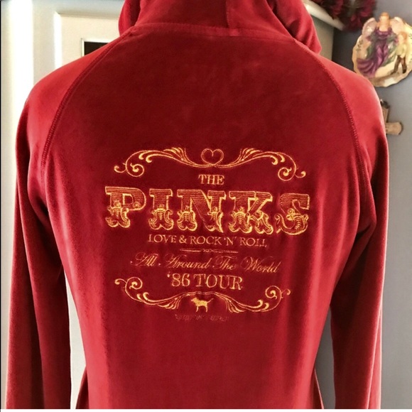 VICTORIAS SECRET *PINK* Stylish Zip Up Hoodie. Wow - Picture 7 of 8